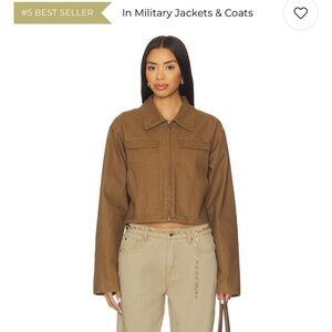 Lioness Brown Utility Jacket with Tag